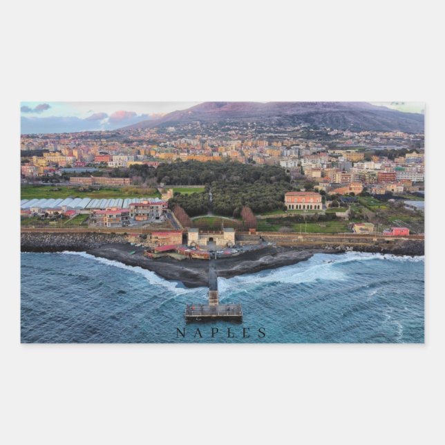 Naples Italy Sticker (Front)
