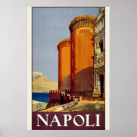 Naples Italy Vintage Style 1920s Italian Travel