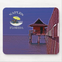 Naples Pier In Blues