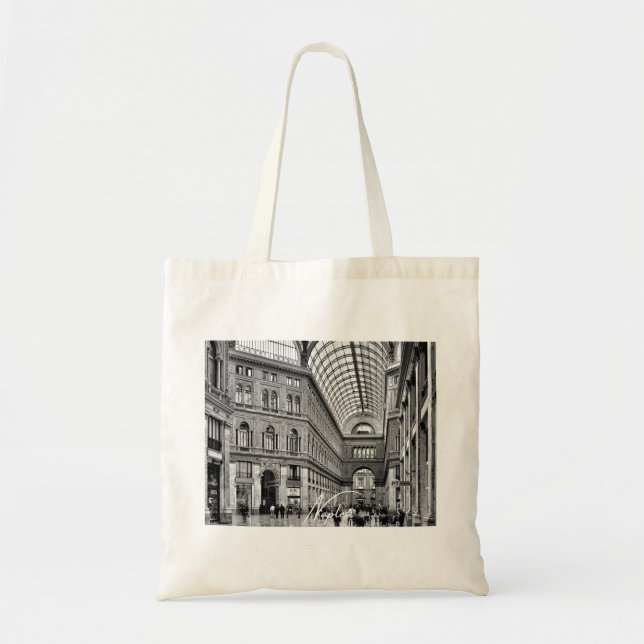 Naples Postcard Tote Bag (Front)