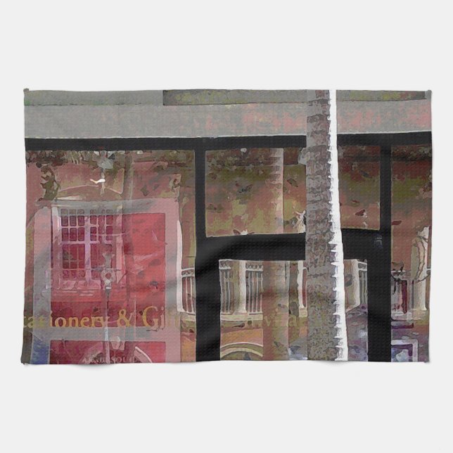 Naples Reflection Kitchen Towel (Horizontal)