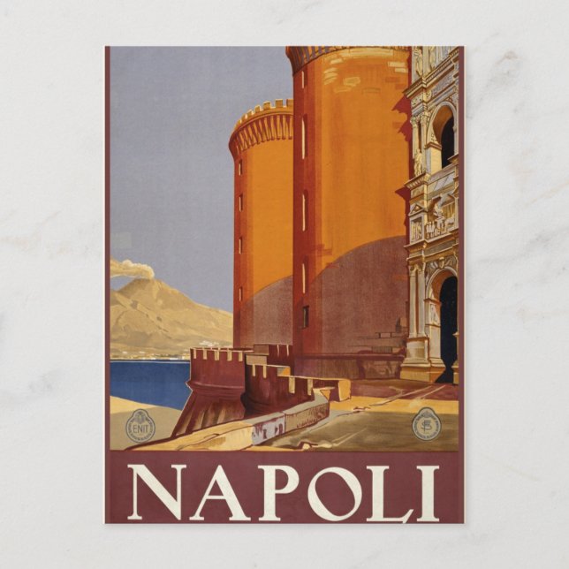 Naples Vintage Naples Italie Carte postale (Devant)