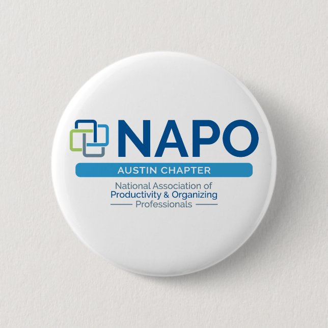 NAPO Austin button (Front)