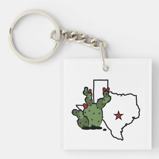 NAPO Austin Pear Cactus Porte - clé (Devant)