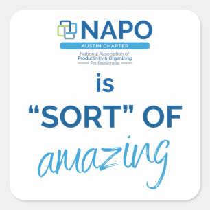 NAPO Austin Sort of Amazing sticker