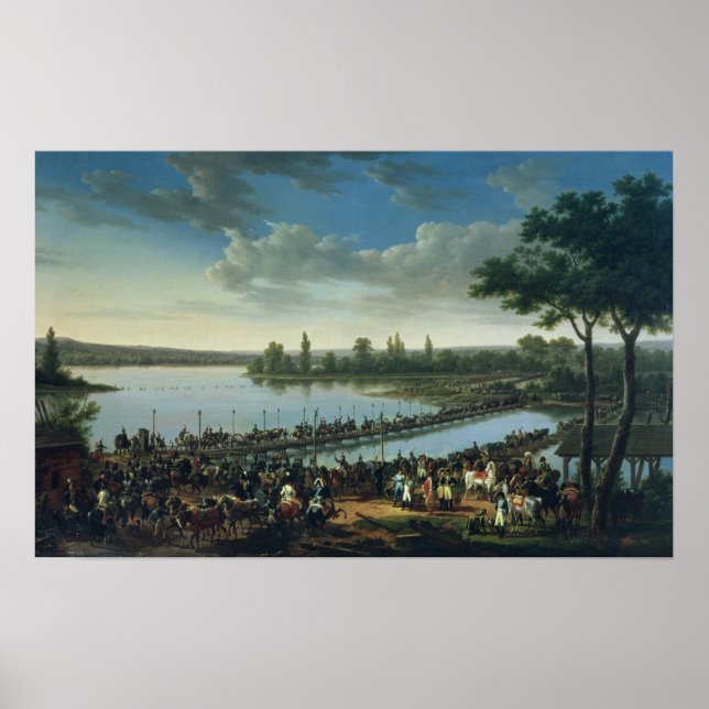 Napoleon before the Battle of Wagram Poster (Front)