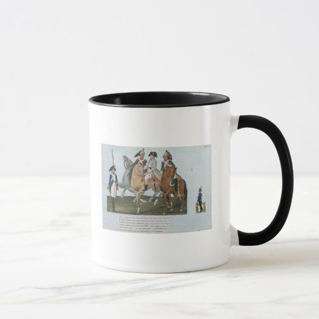 Napoleon Bonaparte  and the Varsovian Sentry Mug (Right)