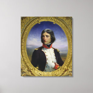 Napoleon Bonaparte  as Lieutenant Colonel Canvas Print
