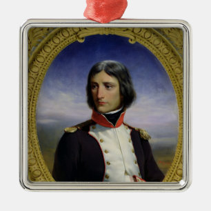 Napoleon Bonaparte as Lieutenant Colonel Metal Ornament
