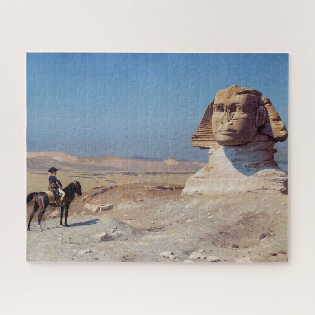 Napoleon Bonaparte Before the Sphinx (by Gérôme) Jigsaw Puzzle (Horizontal)