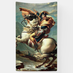 Napoleon Bonaparte Emperor France Banner