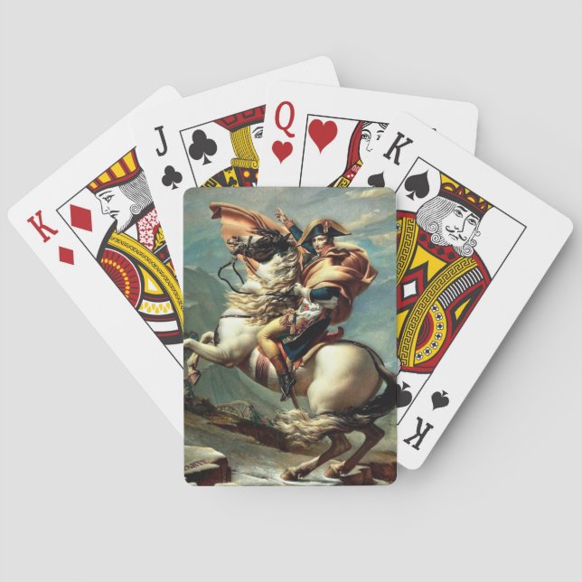 Napoleon Bonaparte Emperor France Playing Cards (Back)