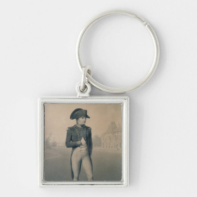 Napoleon Bonaparte First Consul at Malmaison Keychain (Front)