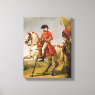 Napoleon Bonaparte  First Consul Canvas Print