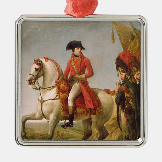 Napoleon Bonaparte  First Consul Metal Ornament (Front)
