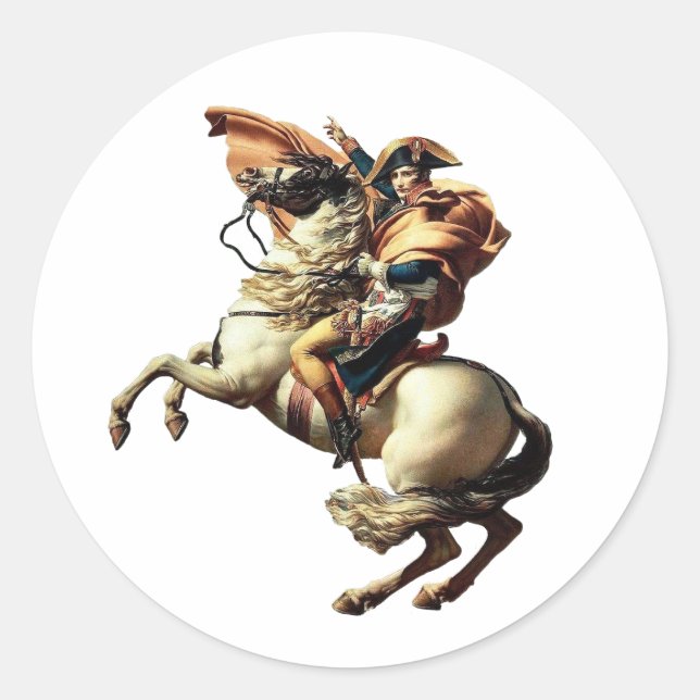 Napoleon Bonaparte France Classic Round Sticker (Front)
