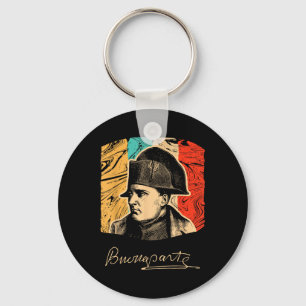 Napoleon Bonaparte Historical Leader French Politi Keychain