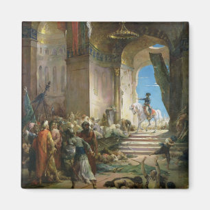 Napoleon Bonaparte  in the Grand Mosque at Cairo Magnet