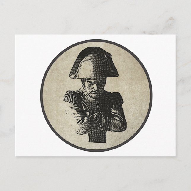 Napoleon Bonaparte Postcard (Front)