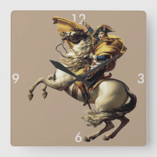 Napoléon Bonaparte Square Wall Clock