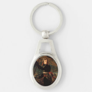 Napoleon Bonaparte's Rally at the Battle of Arcole Keychain