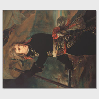 Napoleon Bonaparte's Rally at the Battle of Arcole Wrapping Paper