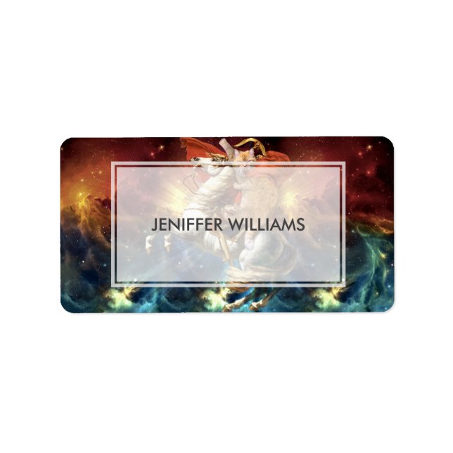 Napoleon Cat in Space                              Label (Front)