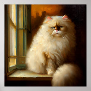 Napoleon Cat  Poster