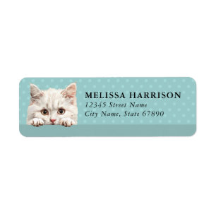 Napoleon Cat Return Address Labels