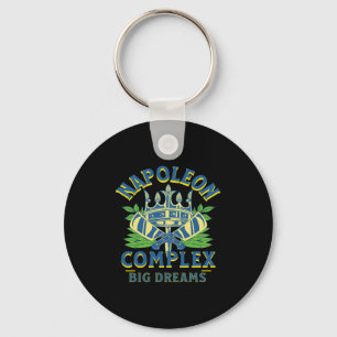 Napoleon Complex Big Dreams Short Bold Royal Long Keychain