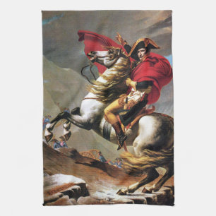 Napoléon croisant la serviette de cuisine d'Alpes