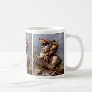 Napoleon Crossing the Alps by David Coffee Mug