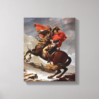 Napoleon Crossing the Alps Canvas Print