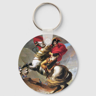 Napoleon Crossing the Alps Key Chain