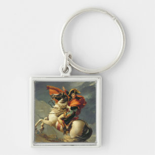 Napoleon Crossing the Alps on 20th May 1800 Keychain
