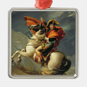 Napoleon Crossing the Alps on 20th May 1800 Metal Ornament