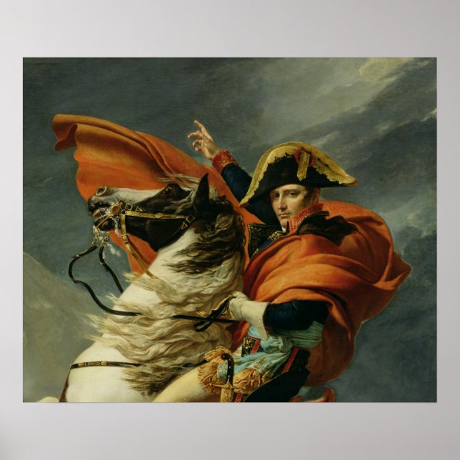 Napoleon  Crossing the Alps Poster (Front)