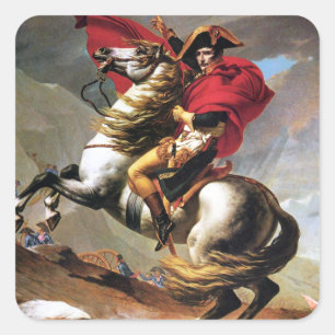 Napoleon Crossing the Alps Stickers