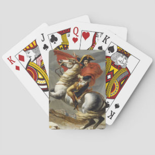 Napoleon Crossing the Grand Saint-Bernard Pass Playing Cards