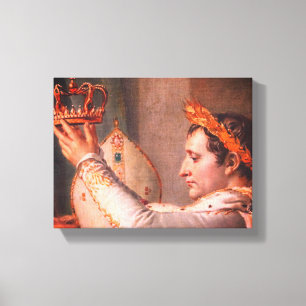 Napoleon Crowned Canvas Print
