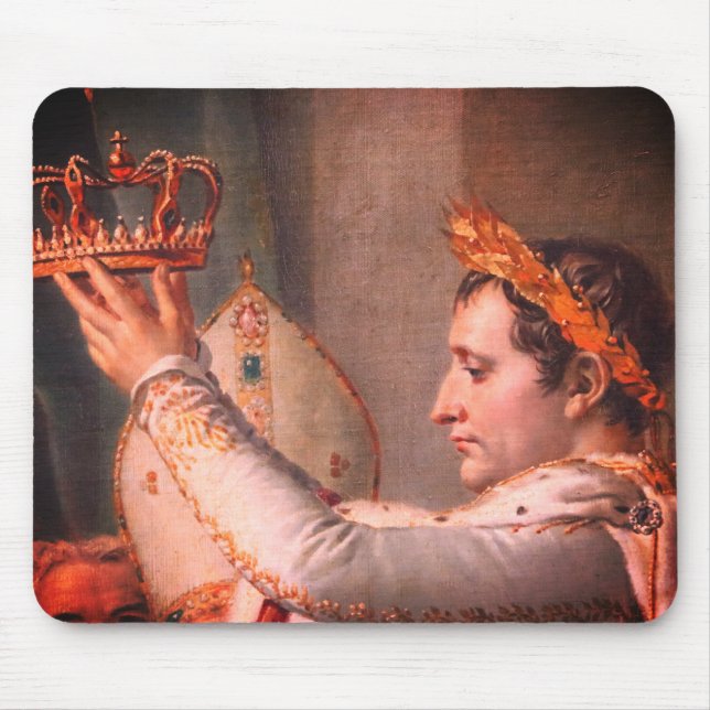 Napoleon Crowned Mouse Pad (Front)
