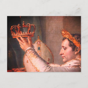 Napoleon Crowned Postcard