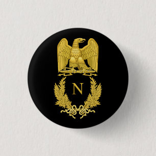 Napoleon Emblem 1 Inch Round Button