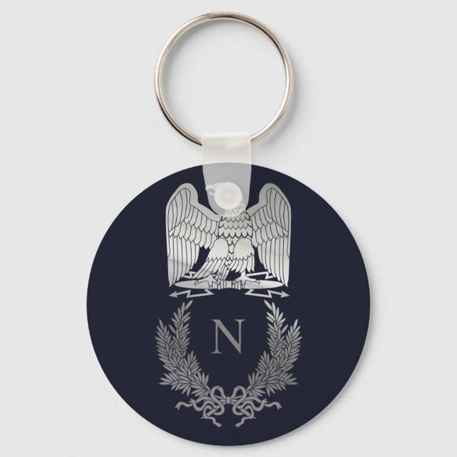 Napoleon Emblem Eagle Emblem Keychain (Front)