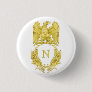 Napoleon Emperor 1 Inch Round Button