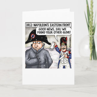 Napoleon gets his lost glove back! card