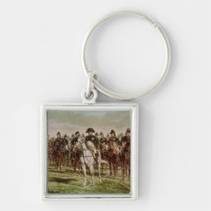 Napoleon I  and his Staff, c.1860 Keychain