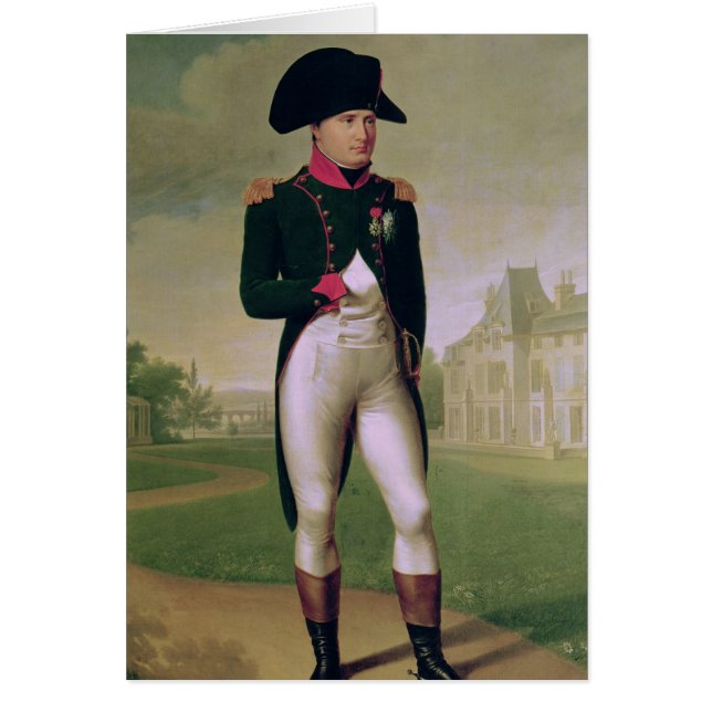 Napoléon I devant le château de Malmaison (Devant)