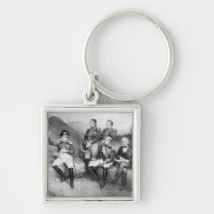 Napoleon I Dictating Memoirs to Emmanuel Las Keychain