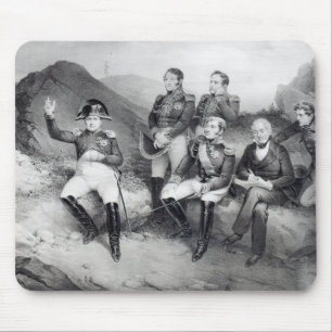 Napoleon I Dictating Memoirs to Emmanuel Las Mouse Pad
